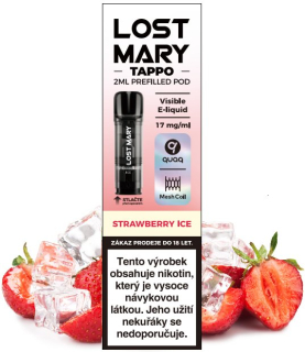 Cartridge LOST MARY TAPPO Pods 1Pack Strawberry Ice 17mg